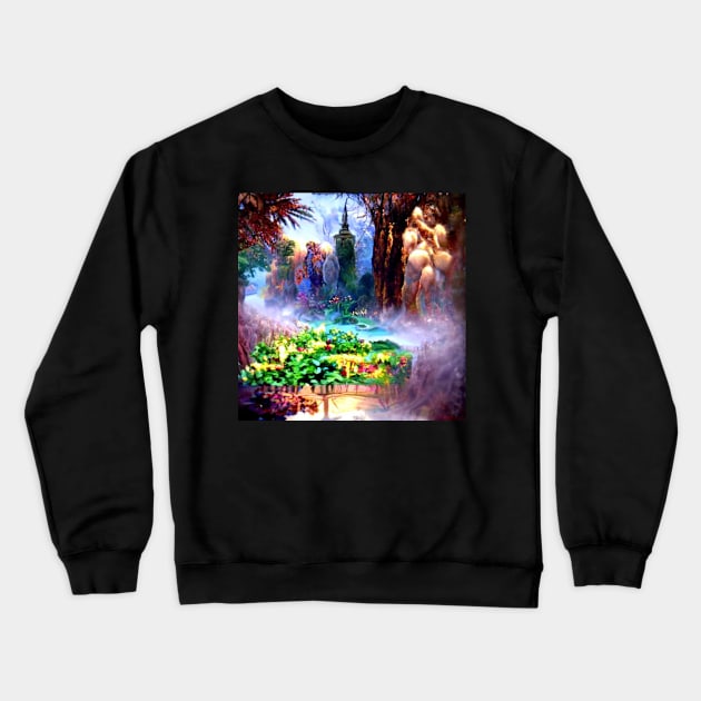 Garden of eden Crewneck Sweatshirt by Annka47